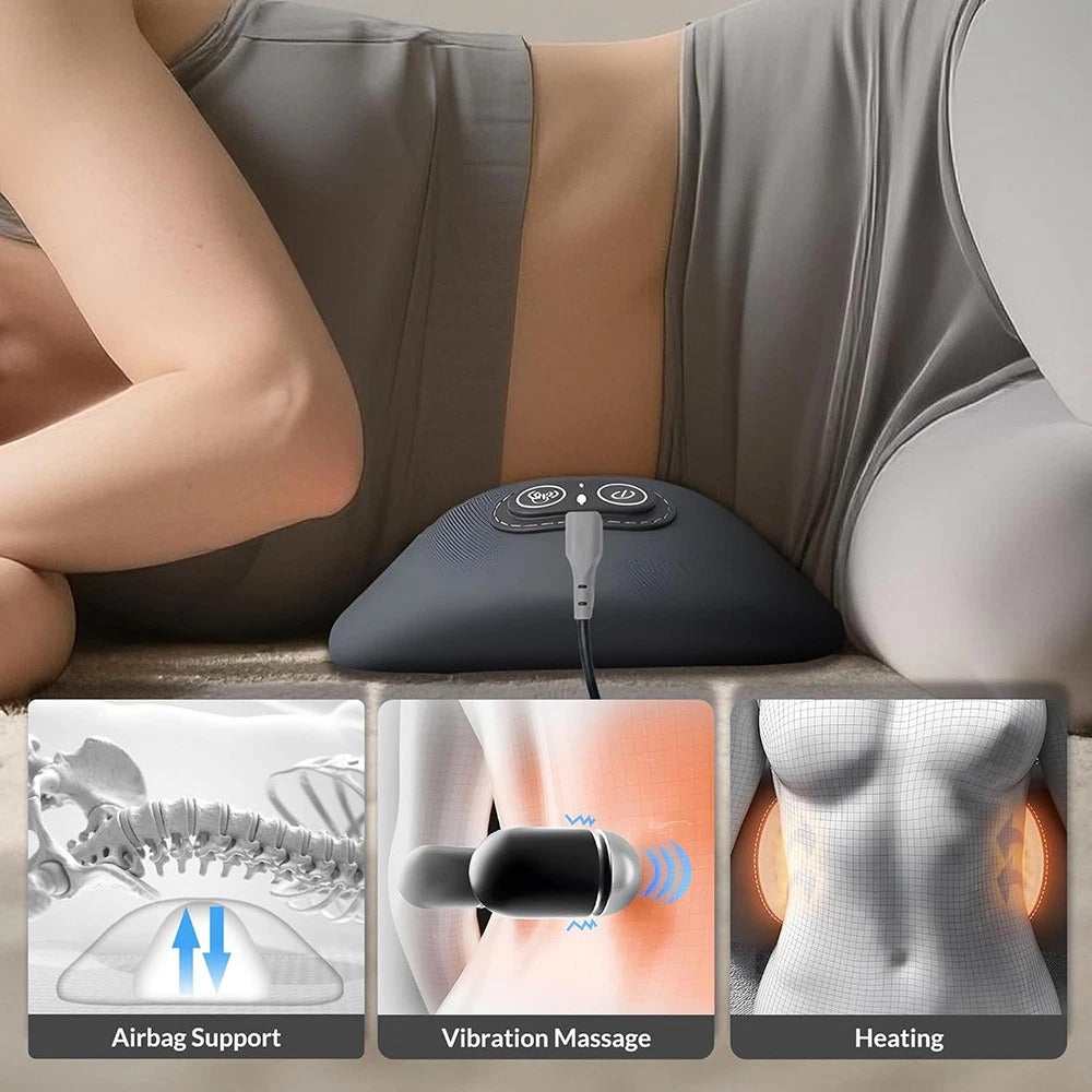 3-in-1 Heated Lumbar Support Massager