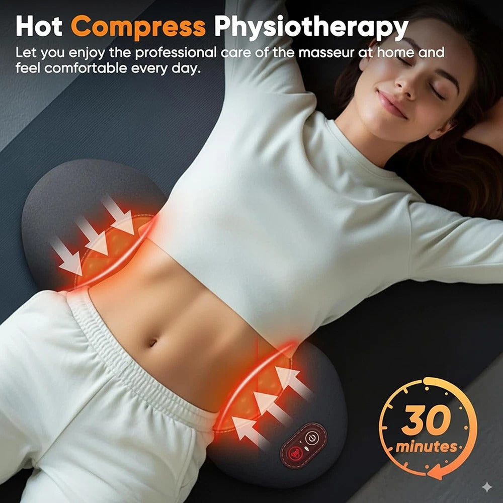 3-in-1 Heated Lumbar Support Massager