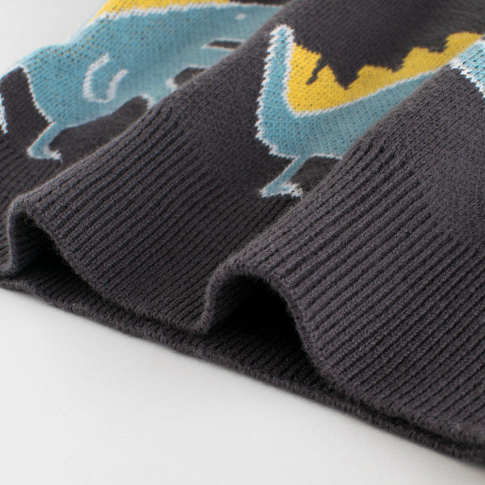 Baby & Kids Dinosaur Cotton Knit Sweater